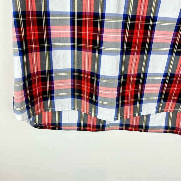J. CREW Stewart Tartan Top size 0 - Picture 3 of 7